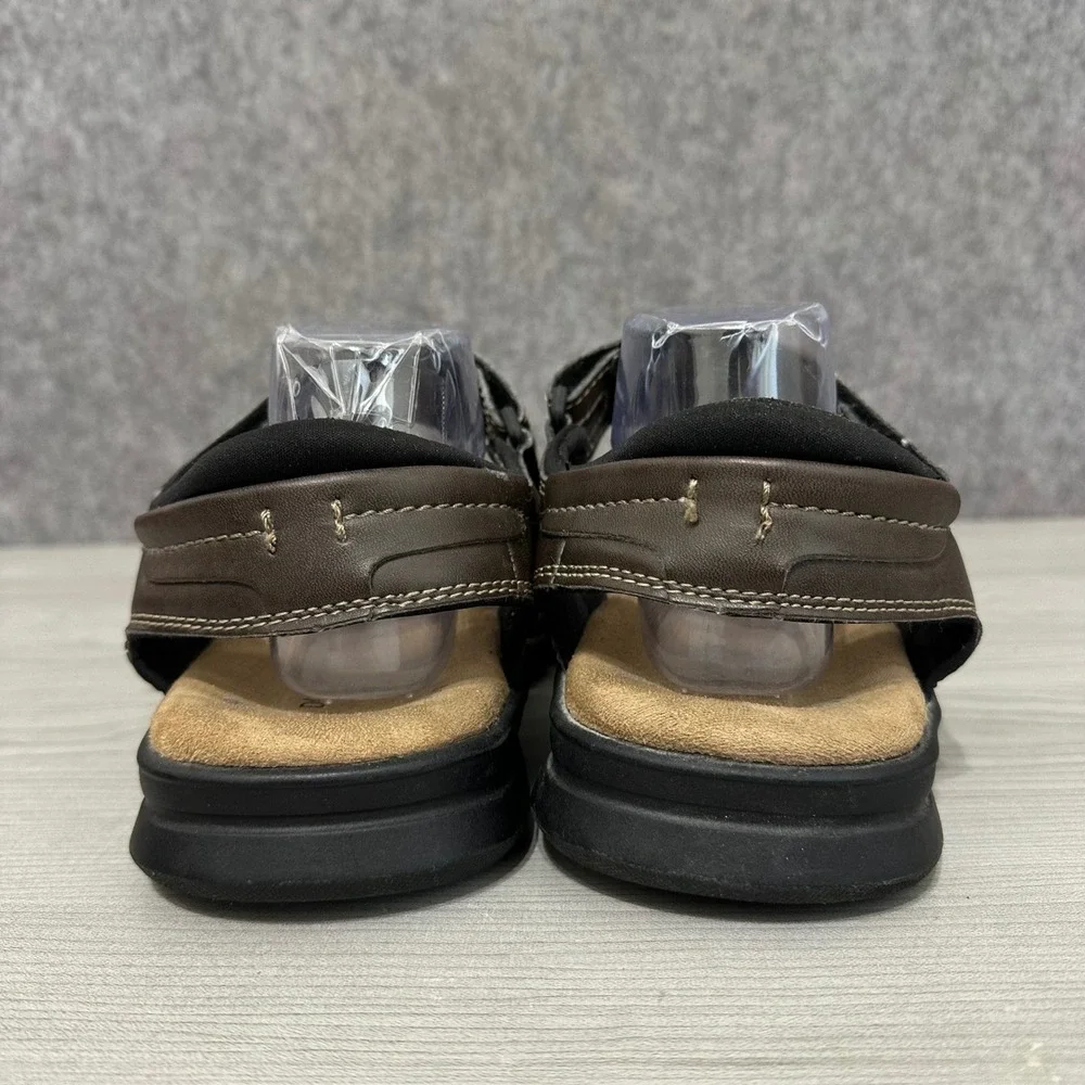 Dockers Mens Outdoor Sport Sandals Brown Adjustable Straps Size 10‎